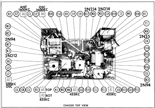 8220 Ch= 528.53140 Order=57D 8220; Sears, Roebuck & Co. (ID = 780652) Radio