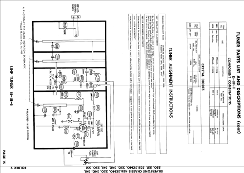 9104GY Ch= 528.51540; Sears, Roebuck & Co. (ID = 886698) Television