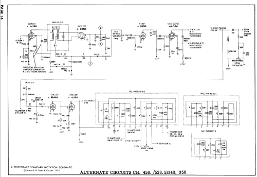 9105TA Ch= 528.51550; Sears, Roebuck & Co. (ID = 886455) Fernseh-E