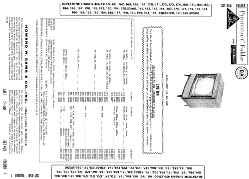 9196 Ch= 528.52181; Sears, Roebuck & Co. (ID = 909304) Fernseh-E
