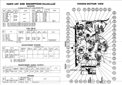 Allstate 5098 Ch= 833.50980; Sears, Roebuck & Co. (ID = 642856) Car Radio