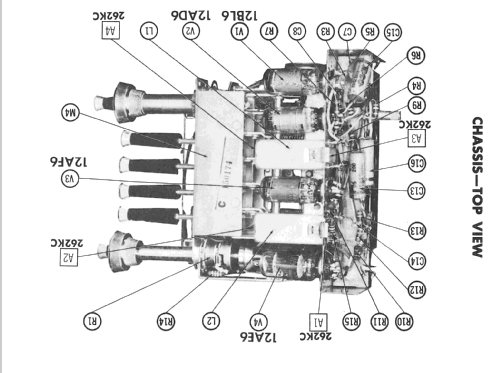 Allstate 6268 Ch= 528.62680; Sears, Roebuck & Co. (ID = 2410503) Car Radio