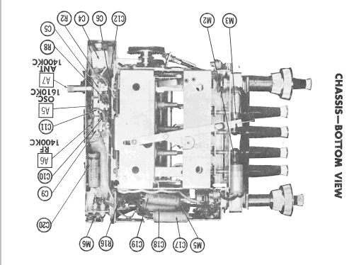 Allstate 6268 Ch= 528.62680; Sears, Roebuck & Co. (ID = 2410504) Car Radio