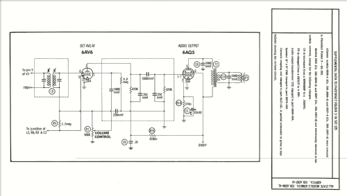 Allstate 6286 Ch= 528.6286-6; Sears, Roebuck & Co. (ID = 2344213) Car Radio