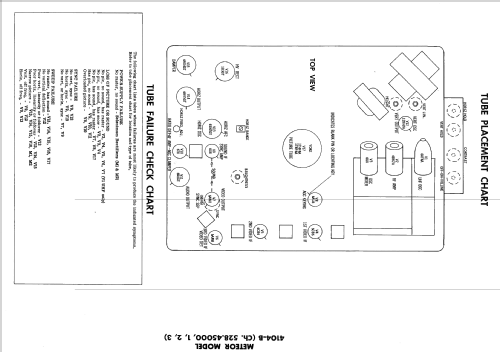 Meteor 4104-B Ch= 528.45000; Sears, Roebuck & Co. (ID = 2369464) Television