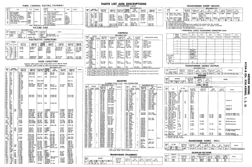 Meteor 4104-B Ch= 528.45001; Sears, Roebuck & Co. (ID = 2369491) Television