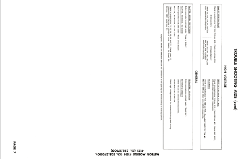 Meteor 4104 Ch= 528.37000; Sears, Roebuck & Co. (ID = 2673455) Télévision