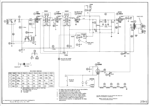 Meteor 7047 Ch= 528.47500; Sears, Roebuck & Co. (ID = 2475477) Radio