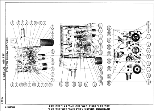 PC-9105TA Ch= 456.51350; Sears, Roebuck & Co. (ID = 886033) Televisore