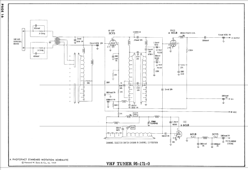 PC-9105TA Ch= 456.51350; Sears, Roebuck & Co. (ID = 886042) Televisore