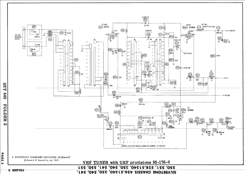 PC-9105TA Ch= 456.51550; Sears, Roebuck & Co. (ID = 886051) Television