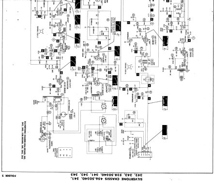 Silvertone 101 Ch= 528.50340 or CH= 528.50342; Sears, Roebuck & Co. (ID = 576434) Television