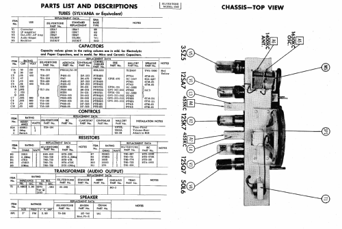 Silvertone 1040 Ch= 528.194 Order=57F 01040; Sears, Roebuck & Co. (ID = 447762) Radio