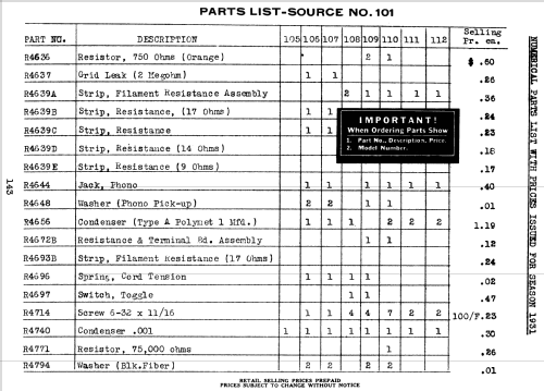 Silvertone 109A Order= 57DM 1090 or 1092; Sears, Roebuck & Co. (ID = 1272854) Radio