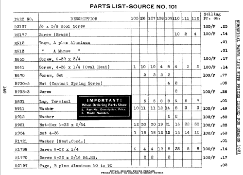 Silvertone 111A, 9-Tube Screen Grid Order= 57DM 1110 or 1112; Sears, Roebuck & Co. (ID = 1261045) Radio