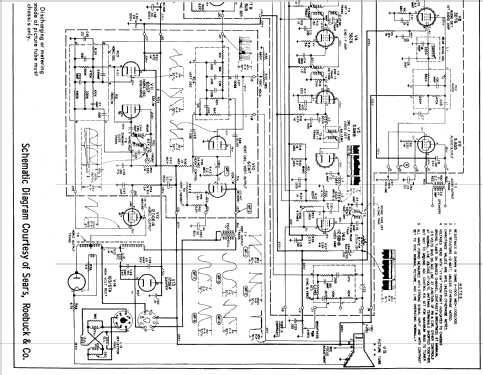 Silvertone 114, -5, 116, -5 Ch= 528.51580 to 528.51585; Sears, Roebuck & Co. (ID = 617344) Television