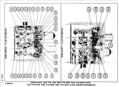 Silvertone 114, -5, 116, -5 Ch= 528.51580 to 528.51585; Sears, Roebuck & Co. (ID = 632964) Television