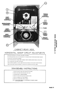 Silvertone 1184-20 Ch= 528.631-1; Sears, Roebuck & Co. (ID = 3096491) Télévision