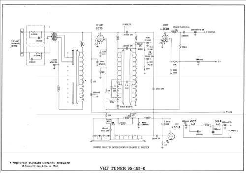 Silvertone 120-5 Ch= 528.50341 or CH= 528.50343; Sears, Roebuck & Co. (ID = 573146) Television