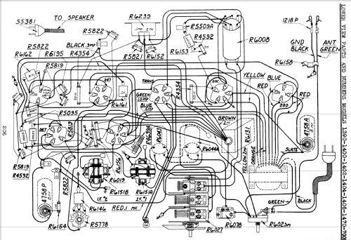 Silvertone 1406 ; Sears, Roebuck & Co. (ID = 1285008) Radio