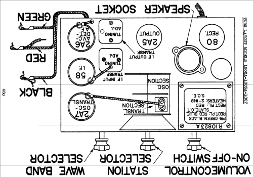 Silvertone 1802A ; Sears, Roebuck & Co. (ID = 1309531) Radio