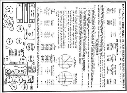 Silvertone 18 Ch= 132.877 Order=57D 018; Sears, Roebuck & Co. (ID = 114110) Radio