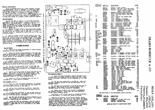 Silvertone 1983 Ch= 334 ; Sears, Roebuck & Co. (ID = 648219) Radio