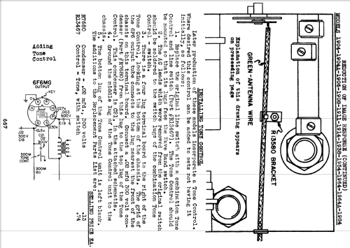 Silvertone 1984 ; Sears, Roebuck & Co. (ID = 1307126) Radio