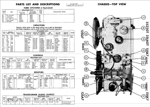 Silvertone 2014 Ch= 132.021 Order=57G 02014; Sears, Roebuck & Co. (ID = 539057) Radio