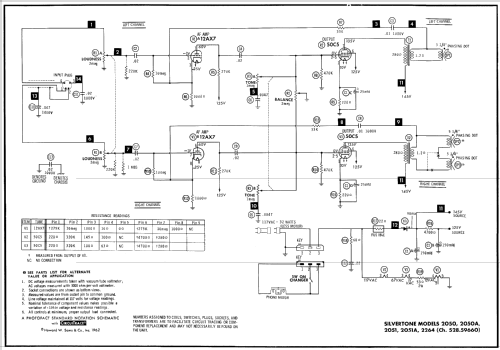 Silvertone 2051A Ch= 528.59660; Sears, Roebuck & Co. (ID = 537742) R-Player