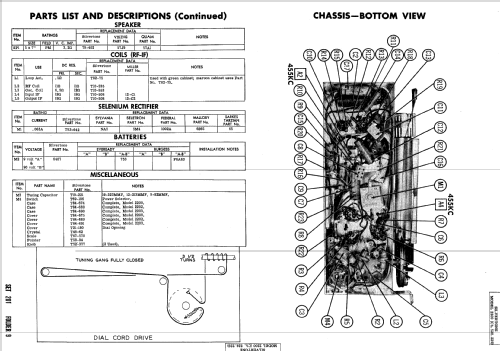 Silvertone 2200 Ch= 528.229 Order=57G 02200; Sears, Roebuck & Co. (ID = 520581) Radio