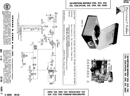 Silvertone 252 Ch= 528.59351; Sears, Roebuck & Co. (ID = 543075) R-Player