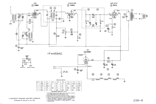 Silvertone 3002 Ch= 132.054 Order=57D 03002; Sears, Roebuck & Co. (ID = 448111) Radio