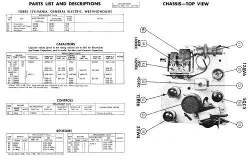 Silvertone 3002 Ch= 132.054 Order=57D 03002; Sears, Roebuck & Co. (ID = 448129) Radio
