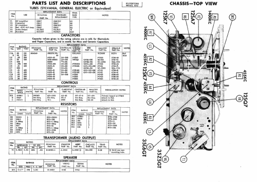 Silvertone 3053 Ch= 132.053; Sears, Roebuck & Co. (ID = 448269) Radio