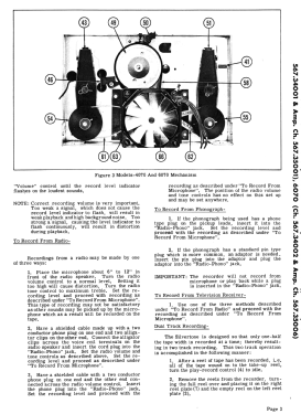 Silvertone 3070 Ch=567.240 & Amp. Ch=567.35001; Sears, Roebuck & Co. (ID = 2770620) R-Player