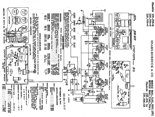 Silvertone Order= 57F 3141 Ch= 132.804 , 132.804-1B; Sears, Roebuck & Co. (ID = 651343) Radio