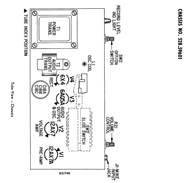 Silvertone 3232 Ch= 528.59601; Sears, Roebuck & Co. (ID = 2269819) R-Player