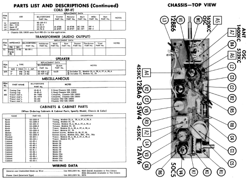 Silvertone 35A Ch= 528.53600; Sears, Roebuck & Co. (ID = 546689) Radio
