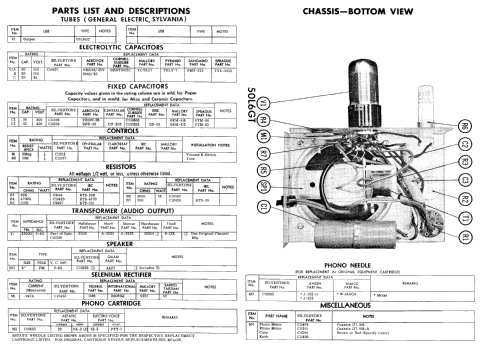 Silvertone 42441 Ch= 137.916-A; Sears, Roebuck & Co. (ID = 534248) Sonido-V