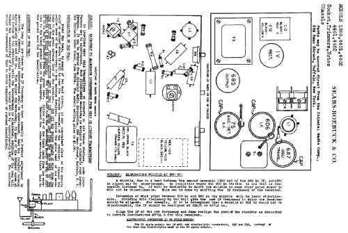 Silvertone 4401 Ch= 101.408; Sears, Roebuck & Co. (ID = 630816) Radio