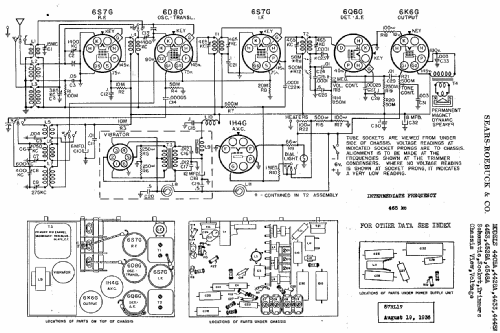 Silvertone 4405A ; Sears, Roebuck & Co. (ID = 633353) Radio