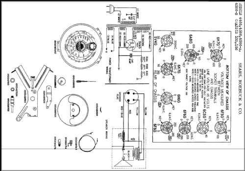 Silvertone 4586 Ch= 100.156; Sears, Roebuck & Co. (ID = 360813) Radio