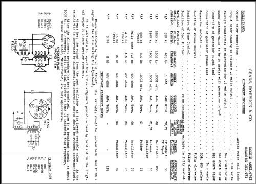 Silvertone 4763 Ch= 101.471; Sears, Roebuck & Co. (ID = 361082) Radio