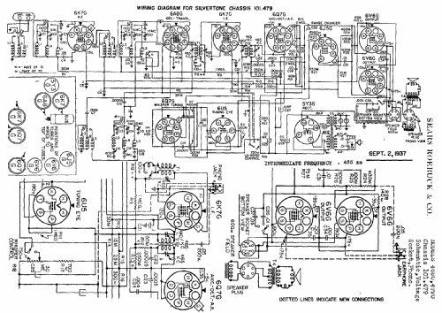 Silvertone 4790 Ch= 101.479; Sears, Roebuck & Co. (ID = 644566) Radio