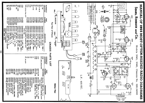 Silvertone 5046 High Fidelity Ch=528.34900; Sears, Roebuck & Co. (ID = 121709) Radio