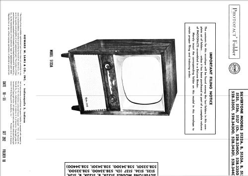 Silvertone 5133B Ch= 528.33500; Sears, Roebuck & Co. (ID = 2647227) Fernseh-E