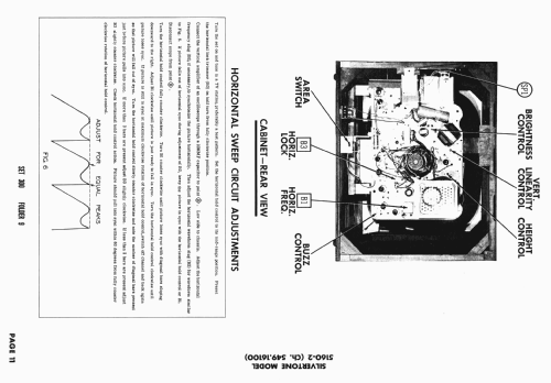 Silvertone 5160-2 Ch= 549.16100; Sears, Roebuck & Co. (ID = 2683413) Fernseh-E