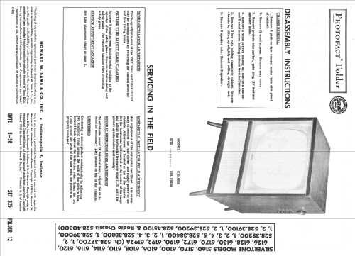 Silvertone 5160 Ch= 528.39200; Sears, Roebuck & Co. (ID = 2343335) Fernseh-E