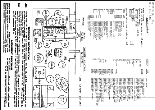 Silvertone 56 Ch= 132.888; Sears, Roebuck & Co. (ID = 254230) Radio